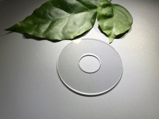 Cirkel Transparante Sapphire Optical Windows Quartz Material Aangepaste Diameter