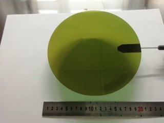 8 duim 200mm n-Type het Substraat van het Wafeltjecrystal ingots van het Siliciumcarbide sic