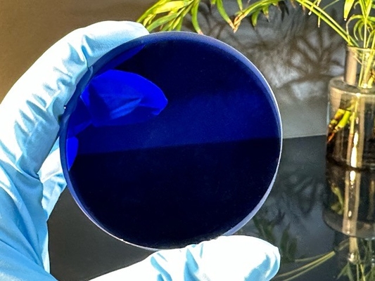De Horlogekast van de de Vensterslens van halfedelsteencrystal jewelry blue sapphire glass