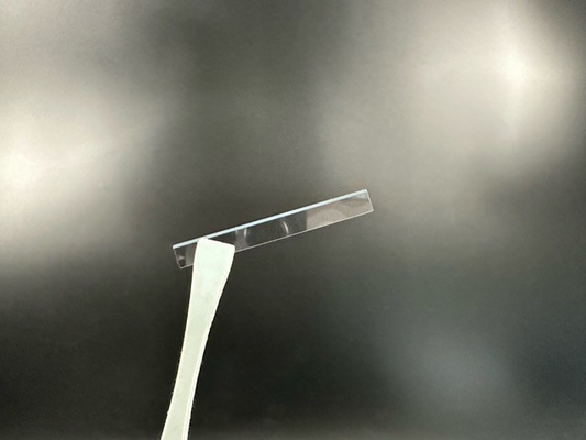 Al2O3 Enig Crystal Sapphire Glass Razor Blade Medical Scherpe en Opgepoetste 38x4.5x0.3mmt