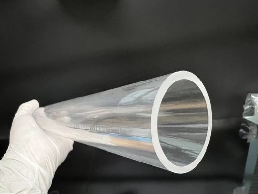 De hoge Transparante hoge hardheid van Hardheidssapphire tube anti-scratch tube shape