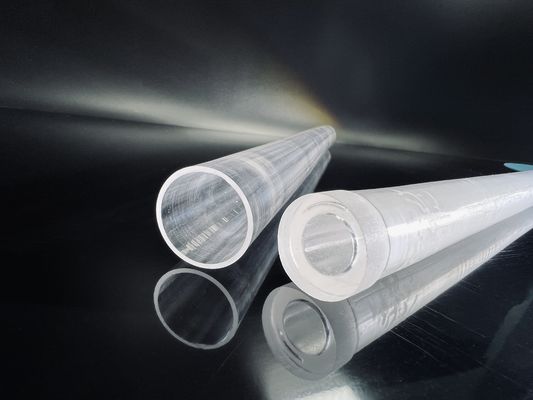 De hoge Transparante hoge hardheid van Hardheidssapphire tube anti-scratch tube shape