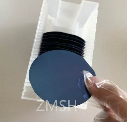 6 inch 8 inch SIO2 Siliciumdioxide Waferdikte 10um-25um Oppervlakte Microbewerking