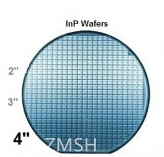 3 inch InP Indiumfosfide Substraat N-type Halve geleider VGF groeimethode 111 100 oriëntatie