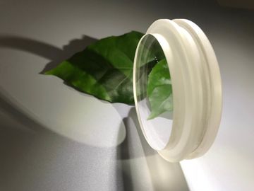 De aangepaste van de de Componenten Optische Stap van de Vormsaffier Opgepoetste Oppervlakte Lens voor Vacuümmateriaal