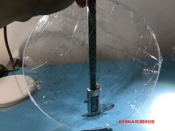 Diameter 300mm Saffier Optische Vensters ontruimt Kleur 1mm - 100mm Dikte