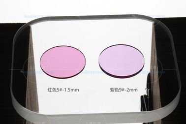 Wearable van het de Saffierglas van Saffier Optische Vensters de Lens Anti Op hoge temperatuur
