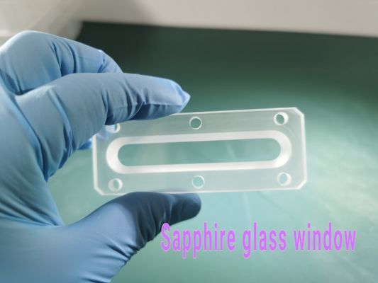 Materiaalobservatie Sapphire Glass Window met Stapgat