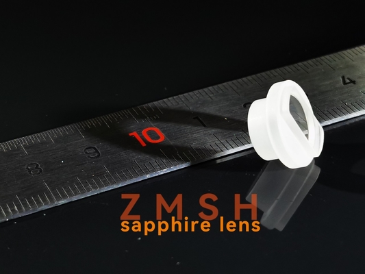Monocrystalline Synthetische Sapphire Optical Windows Glass With-Stap