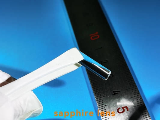 Al Oppervlakte poetste Sapphire Optical Windows Crylinder Rod-Lens met Duikersstok op