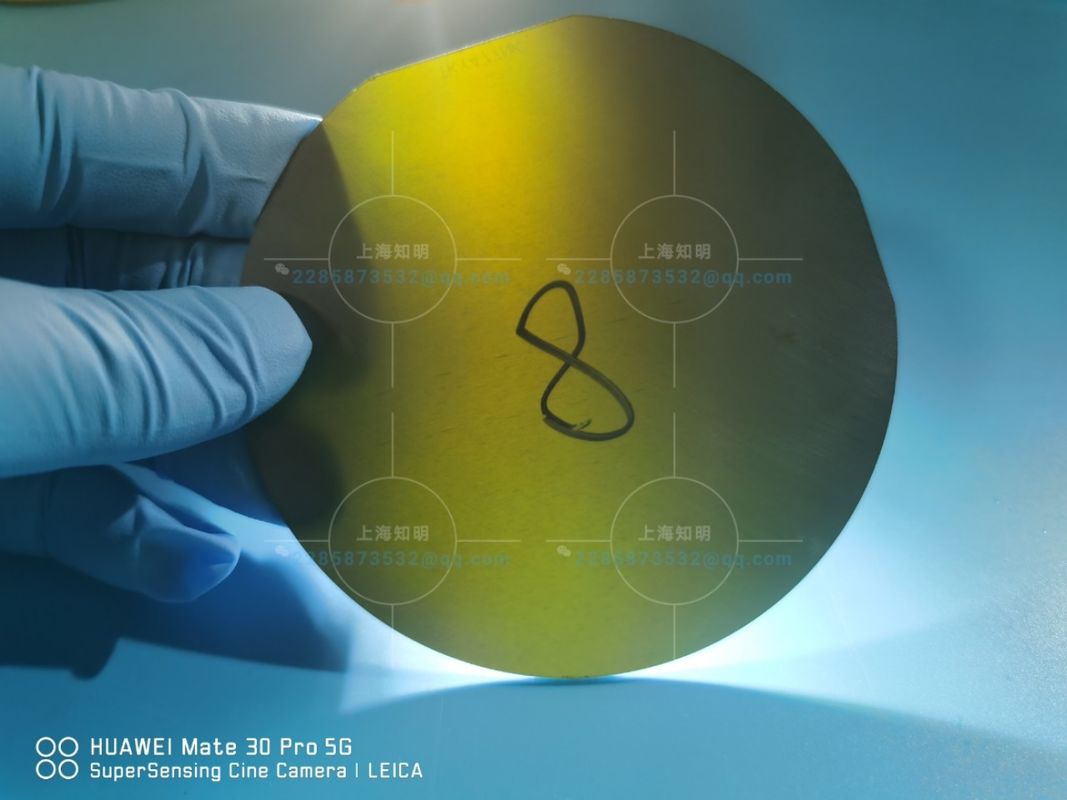 0.5mm Dikte Dia 150mm 4 HN Silicon Carbide Wafer