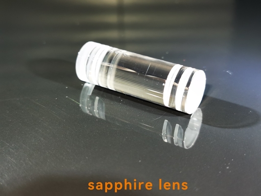 Douane Opgepoetste Sapphire Substrate Fan Shaped High-Temperatuurweerstand