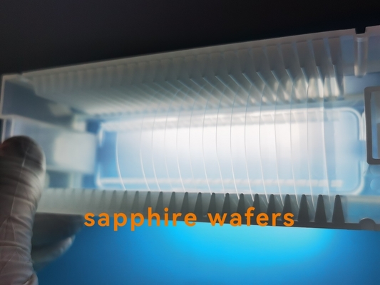 Dia50.8mm SSP van Sapphire Substrate/van Sapphire Windows/van Sapphire Optical Lenses DSP