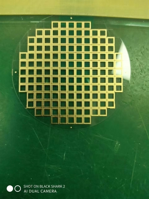 Sapphire Wafer With Metallization Circuit-Raad