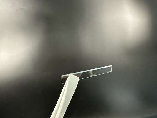 Al2O3 Enig Crystal Sapphire Glass Razor Blade Medical Scherpe en Opgepoetste 38x4.5x0.3mmt