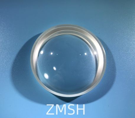 Dome Sapphire Optische vensters Chemische weerstand Hoge thermische geleidbaarheid Dikte 1 mm 2 mm