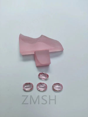 Coral / Rose Pink Sapphire Raw / Roughgem Crystal Lab gemaakt voor sieraden accessoires