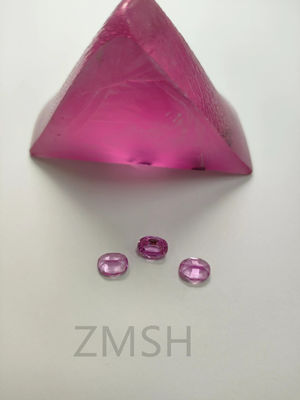 Coral / Rose Pink Sapphire Raw / Roughgem Crystal Lab gemaakt voor sieraden accessoires