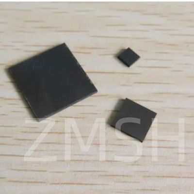 5×5mm 10×10mm SiC Wafer 4H-P 6H-P 3C-N type Productiekwaliteit Onderzoekskwaliteit Dummy-kwaliteit