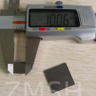 5×5mm 10×10mm SiC Wafer 4H-P 6H-P 3C-N type Productiekwaliteit Onderzoekskwaliteit Dummy-kwaliteit