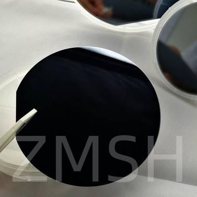 8 inch GaN-on-Si Epitaxy Wafer 110 111 110 N type P type Aanpassing Halfrol LED