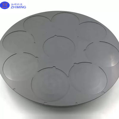 Siliciumcarbide-keramische bak voor het ondersteunen van materialen Halfrolplaten Uitstekende corrosiebestendigheid