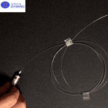 Saphir-optische vezels Dia 25-500um Fibre oriëntatie C-as Transmittance > 80% Hoge stralingsweerstand