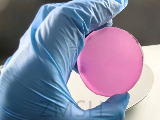 Roze saffier edelsteen synthetische sakura roze grondstof voor sieraden maken Mohs hardheid van 9