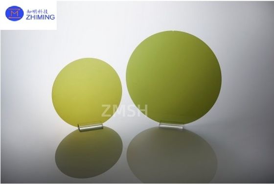6 inch geleidende enkelkristallijn SIC op polycrystallin SIC composiet substraat