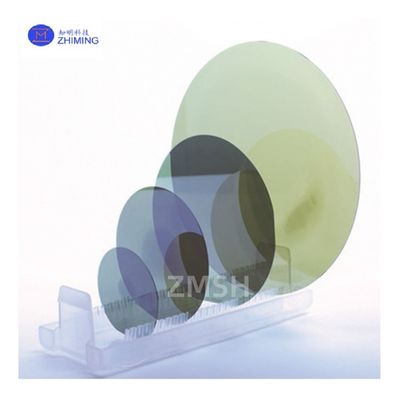 SiC Epitaxiale Wafer Siliciumcarbide 4H 4 inch 6 inch Hoge weerstand Halveringsindustrie