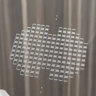 Groen licht nanoseconde glas laser boormachine saffier kwartsglas BF33