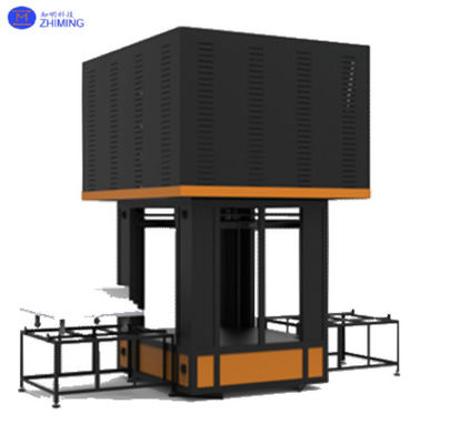 Oven voor gloeien 1800°C Kristallen gloeien ondersteunen verschillende gassen