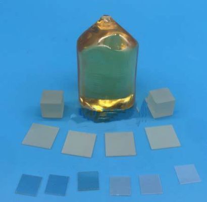 SrLaAlO4 / LaSrAlO4 LSAO 10x10x0.5mmt5x5x1mmt Substraat voor epitaxy op maat