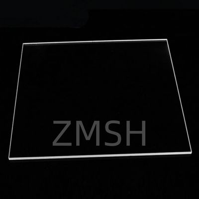 Quartz glas venster UV gesmolten silicium optische uitkijkpunt maatbedekking beschikbaar