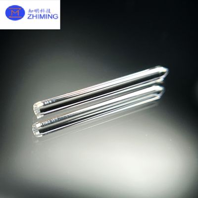 Precieze vervaardigde saffierstaaf Eenvoudig kristal saffiercomponent van hoge zuiverheid