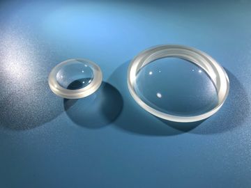 50mm Saffier Componenten Aangepaste Grootte Opgepoetste Plano - de Convexe Optische Koepel van de Lenshemisfeer