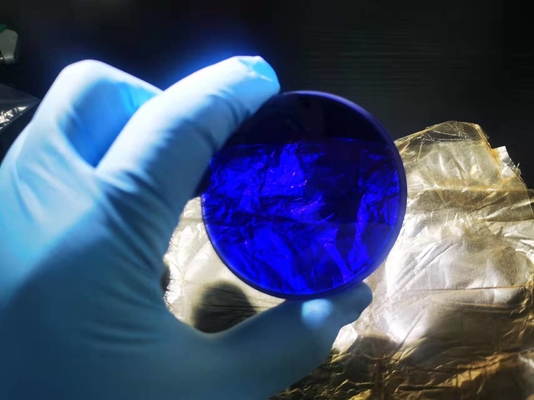Goede prijs Gekleurde laser gedoteerd saffierkristal Al2o3 synthetisch online