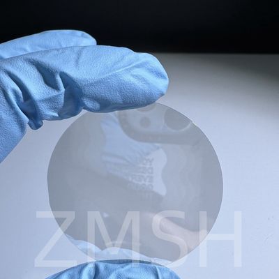 Goede prijs 2 inch SiC Wafer 4H N type 6H-N type 4H Semi type 6H Semi type Double Side Polished online