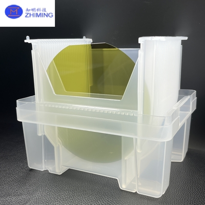 Goede prijs 4H-SiC-epitaxiale wafers voor MOSFET's met ultrahoge spanning (100×500 μm, 6 inch) online