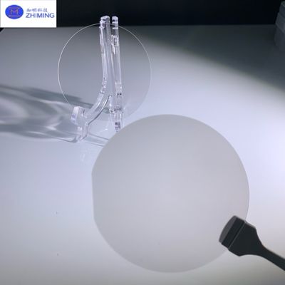 Goede prijs 4inch Sapphire Wafer 200um Thickness C Axis Highly Applied for Semiconductor online