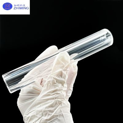 Goede prijs KY Method Sapphire Tube Al2O3 Single Crystal with Wide Transmission Wavelength Range Customizable Size and Chemical Inertness online