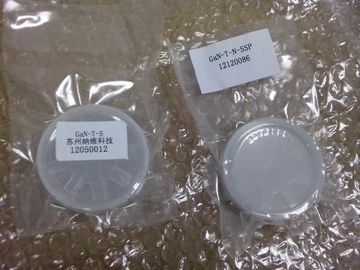 Goede prijs 4 het Malplaatje van duimsapphire gallium nitride wafer 5um AlN online