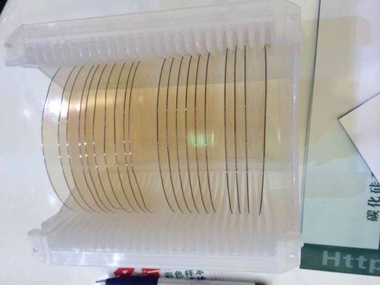 Goede prijs 6N Undoped HPSI Proef Eerste de Rang SIC Wafeltje van de zuiverheidsdsp Oppervlakte online