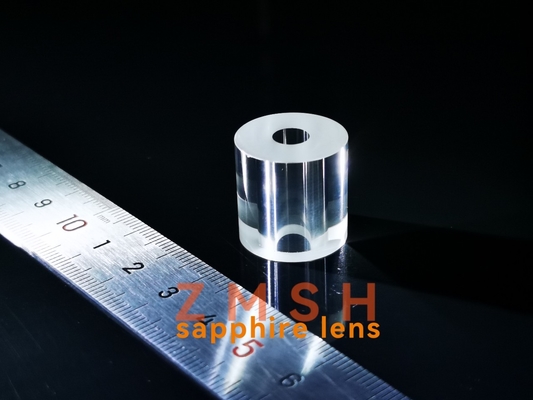 Goede prijs Monocrystalline Al2O3 Sapphire Glass Tube Transparent Polished online