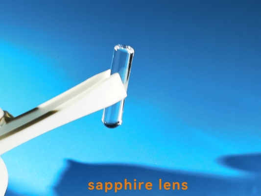 Goede prijs Al Oppervlakte poetste Sapphire Optical Windows Crylinder Rod-Lens met Duikersstok op online