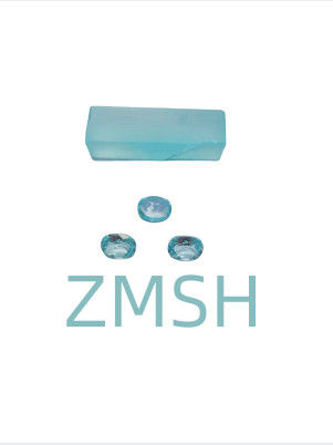 Sky Blue Artificiële saffier rij Crystal Gem Lichtblauw Voor sieraden