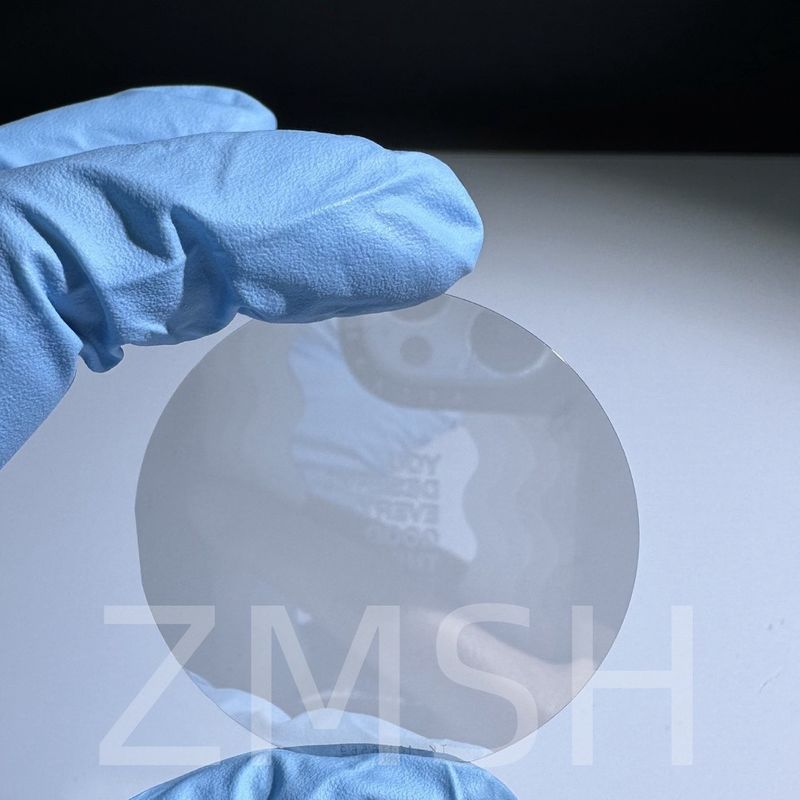 2 inch SiC Wafer 4H N type 6H-N type 4H Semi type 6H Semi type Double Side Polished