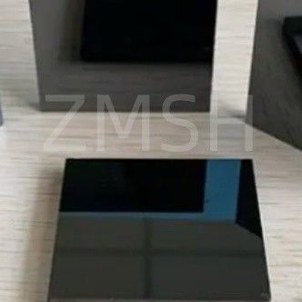 5×5mm 10×10mm SiC Wafer 4H-P 6H-P 3C-N type Productiekwaliteit Onderzoekskwaliteit Dummy-kwaliteit