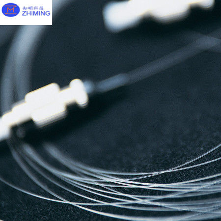Saphir-optische vezels Dia 25-500um Fibre oriëntatie C-as Transmittance > 80% Hoge stralingsweerstand