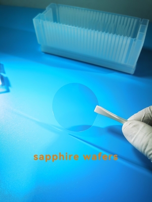 Goede prijs Dia50.8mm SSP van Sapphire Substrate/van Sapphire Windows/van Sapphire Optical Lenses DSP online